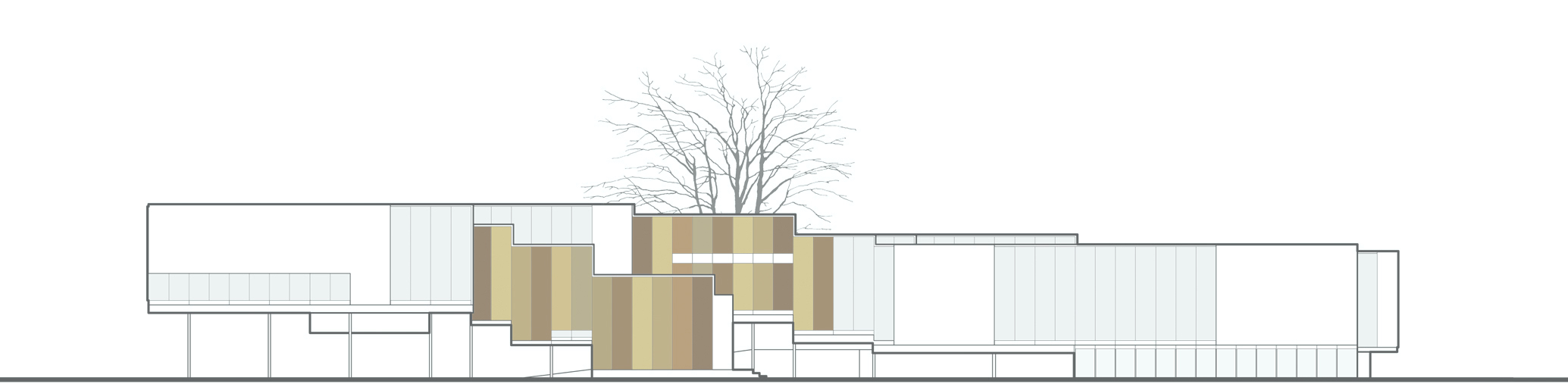 Prefab_Community_Center_ElevationSection